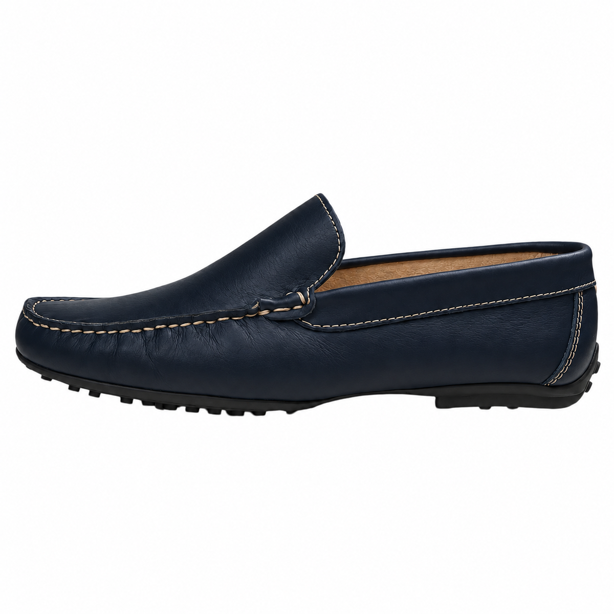 Air Force 93515 — Mocassino Uomo in Pelle Blu Navy