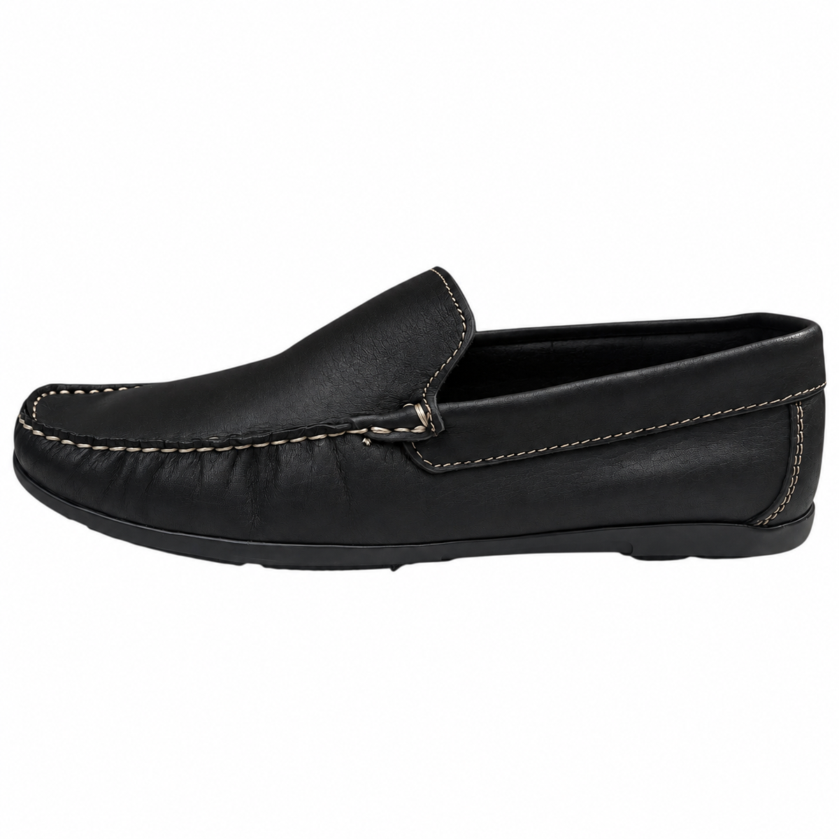 Air Force 81121 — Mocassino Uomo in Pelle Nappa Nera