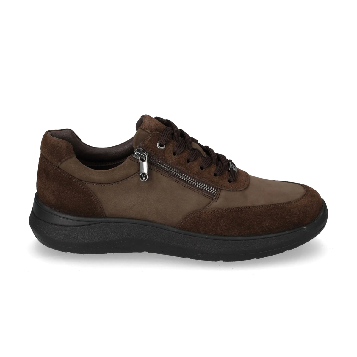 Valleverde 36831 — Sneaker uomo in pelle nabuk brown
