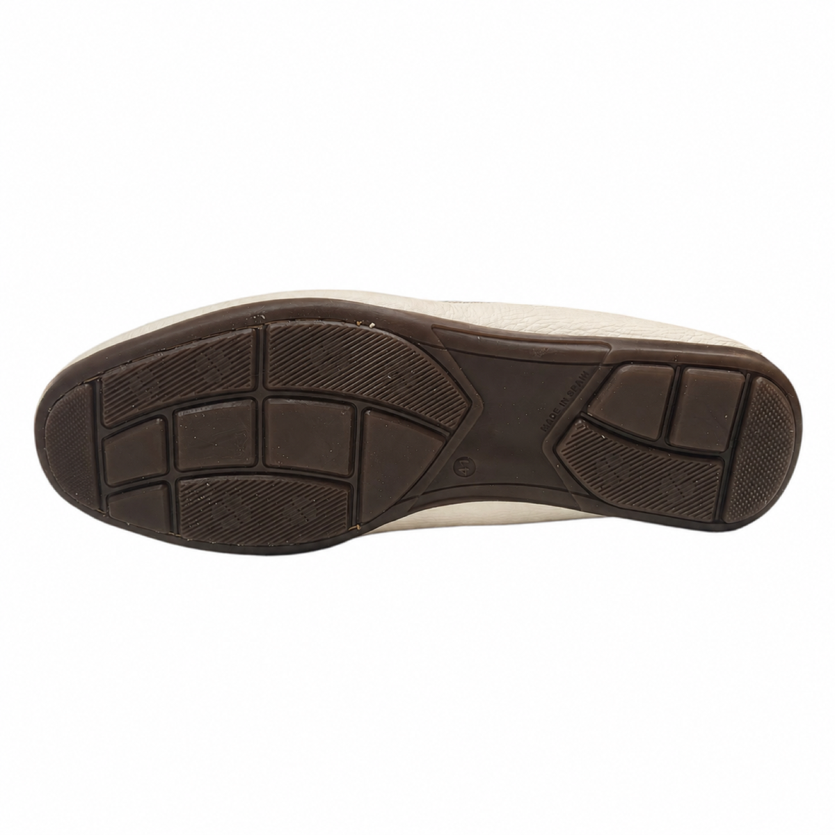 Crester 83431 — Mocassino Uomo in Pelle Avorio