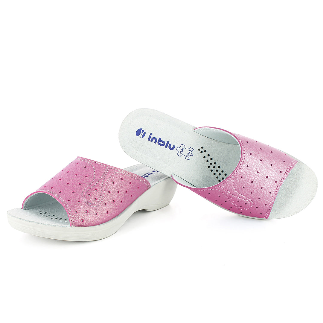 Inblu PL45 — Zoccolo Sanitario Donna Aperto Colorato