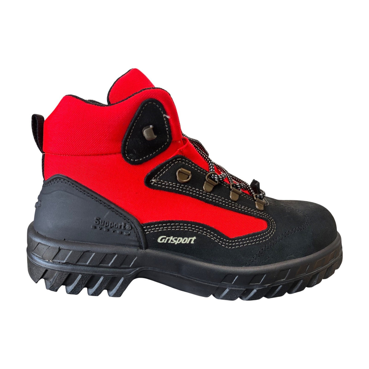 Grisport 748 Ischia S3 SRC — Scarpa Antinfortunistica Rossa Soccorritore