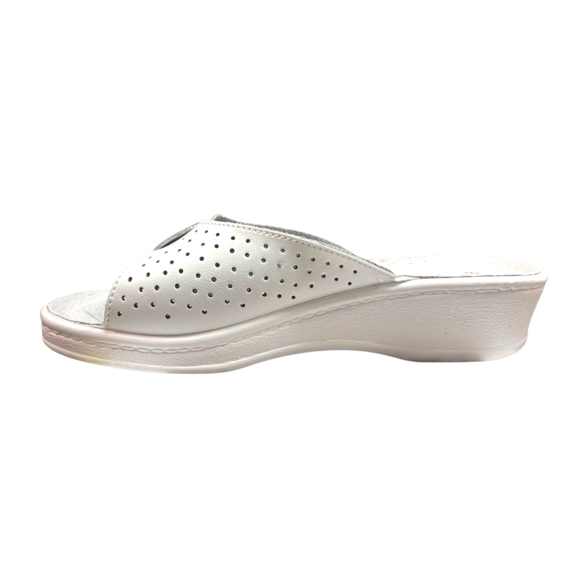Sanital Light 1368 — Ciabatta Sanitaria Donna in Pelle con Fibbia