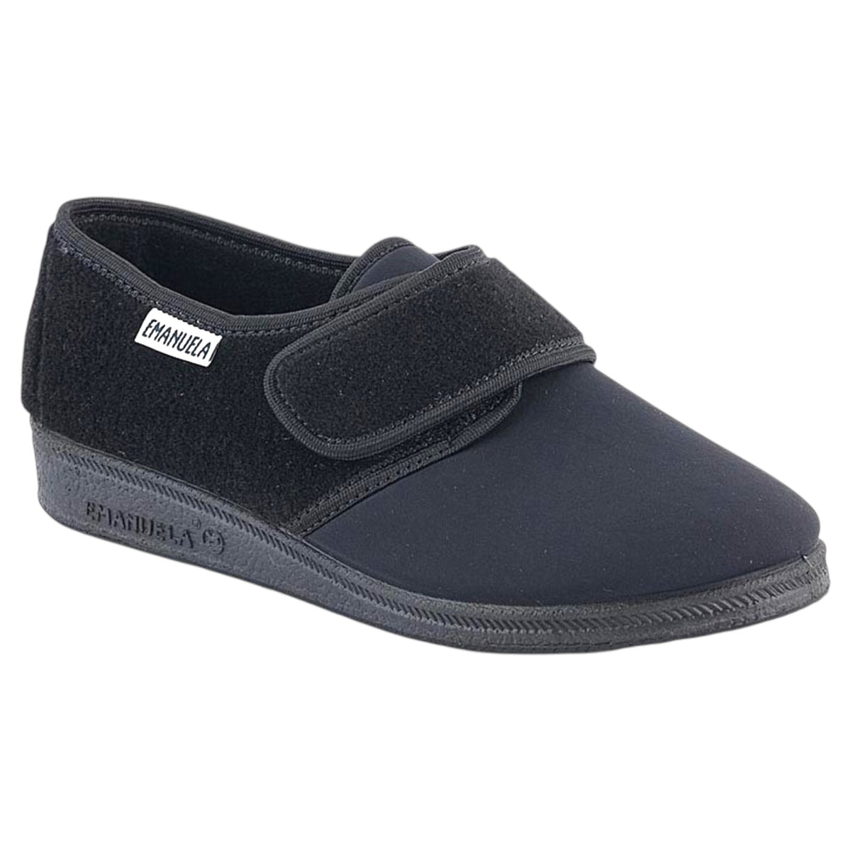 Emanuela 601 — Pantofola Donna Elasticizzata con Strappo
