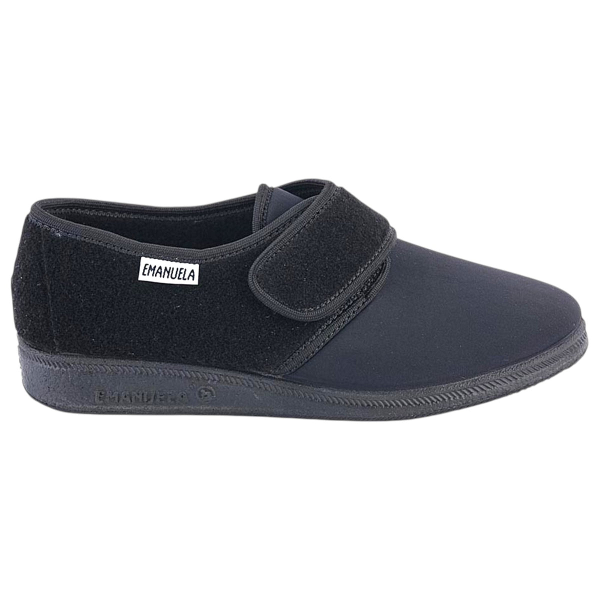 Emanuela 601 — Pantofola Donna Elasticizzata con Strappo