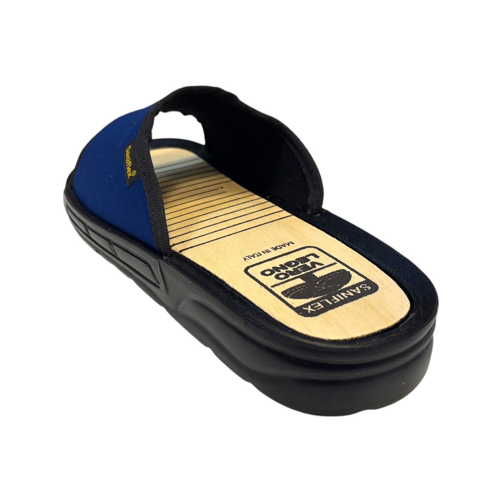 Saniflex 5.1 — Ciabatta Uomo con Sottopiede in Legno