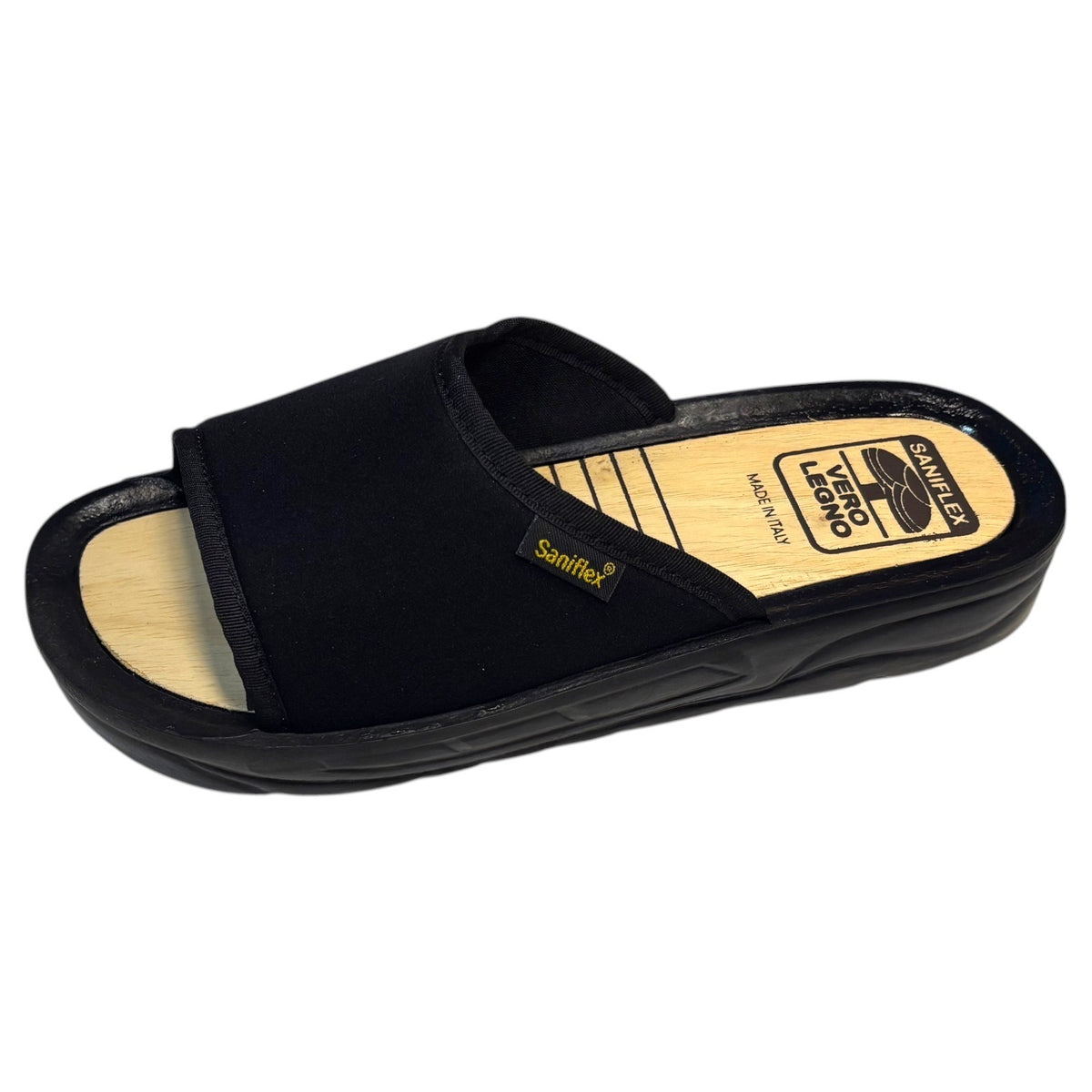 Saniflex 5.1 — Ciabatta Donna con Sottopiede in Legno