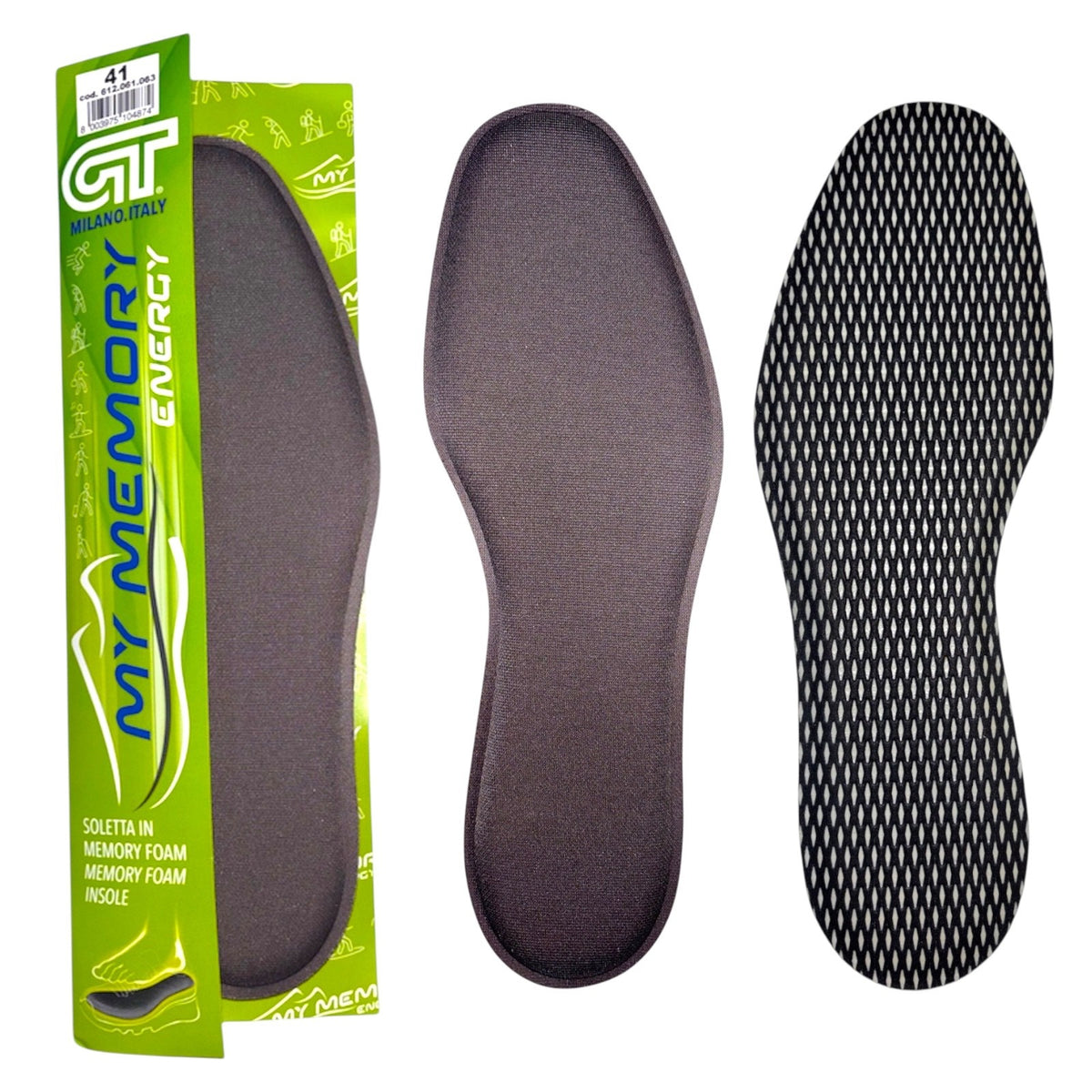 GT — Solette Memory Foam Traspiranti Unisex (35-46)