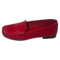 Bertone 2618 — Mocassino Donna Rosso in Pelle