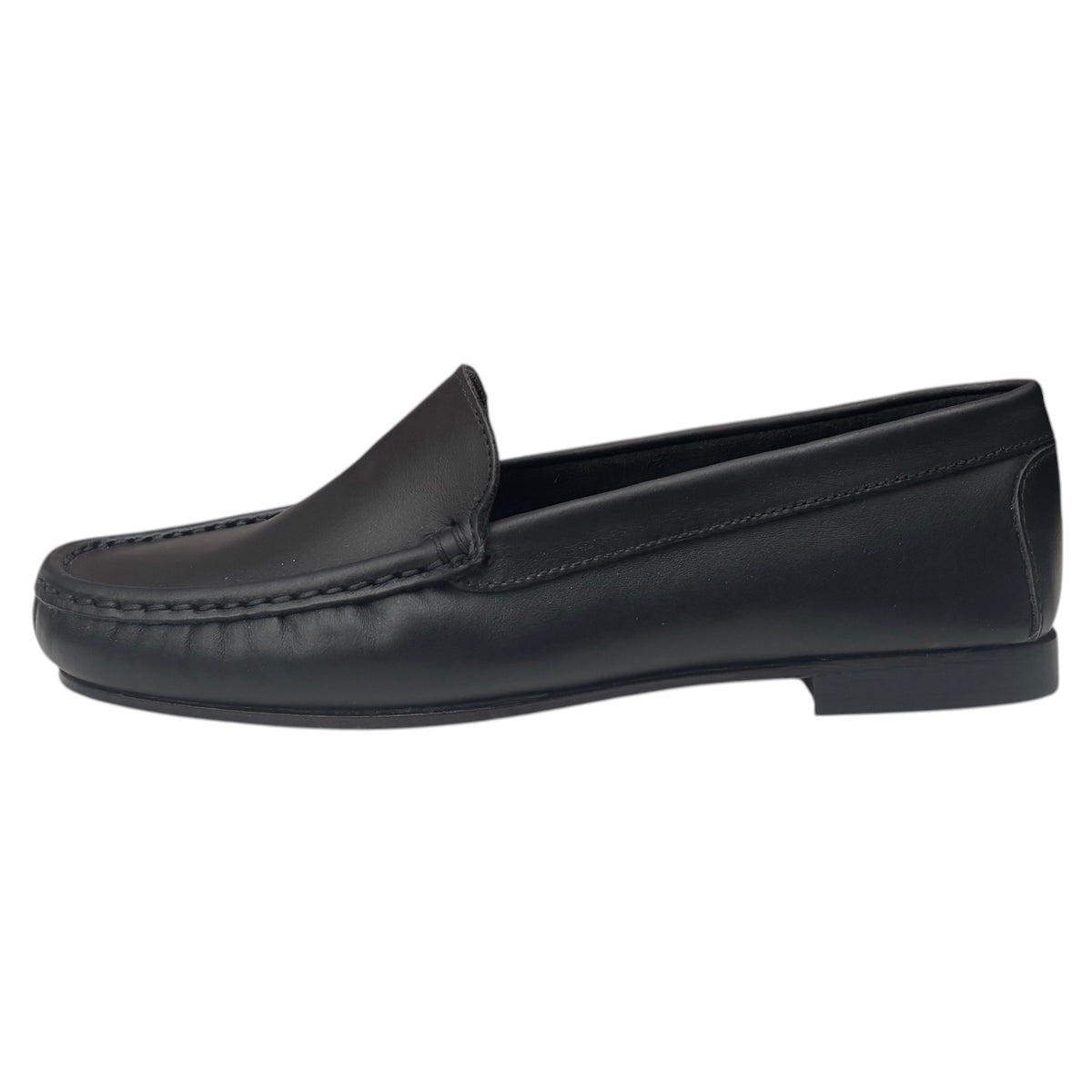 Bertone 320 — Mocassino Donna in Pelle di Vitello Nero