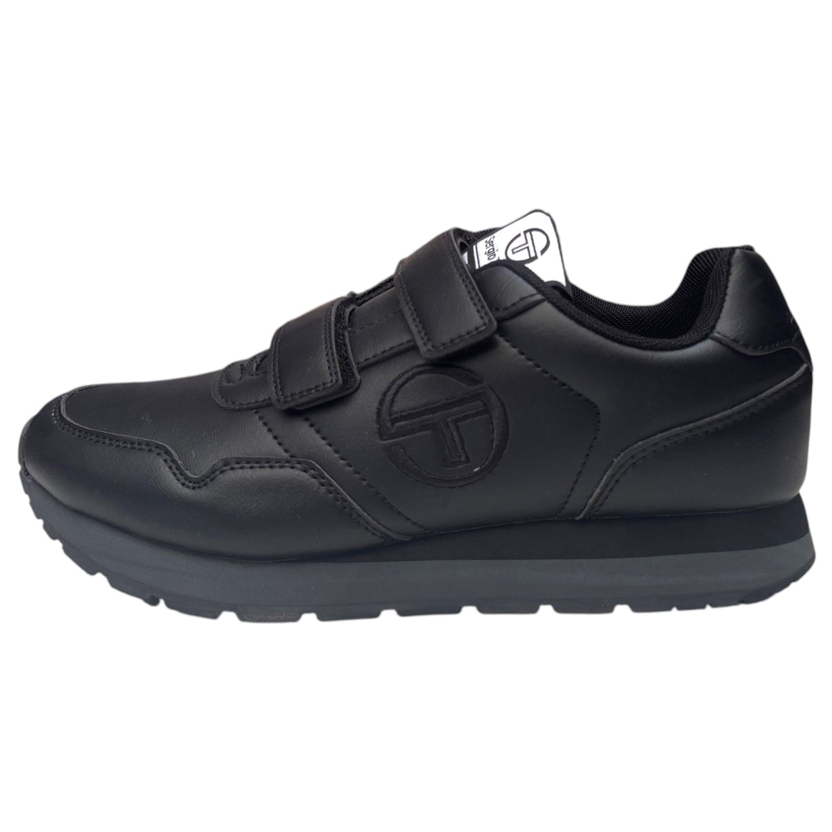 Sergio Tacchini Mile Velcro LTX — Sneakers Uomo Nere a Strappo