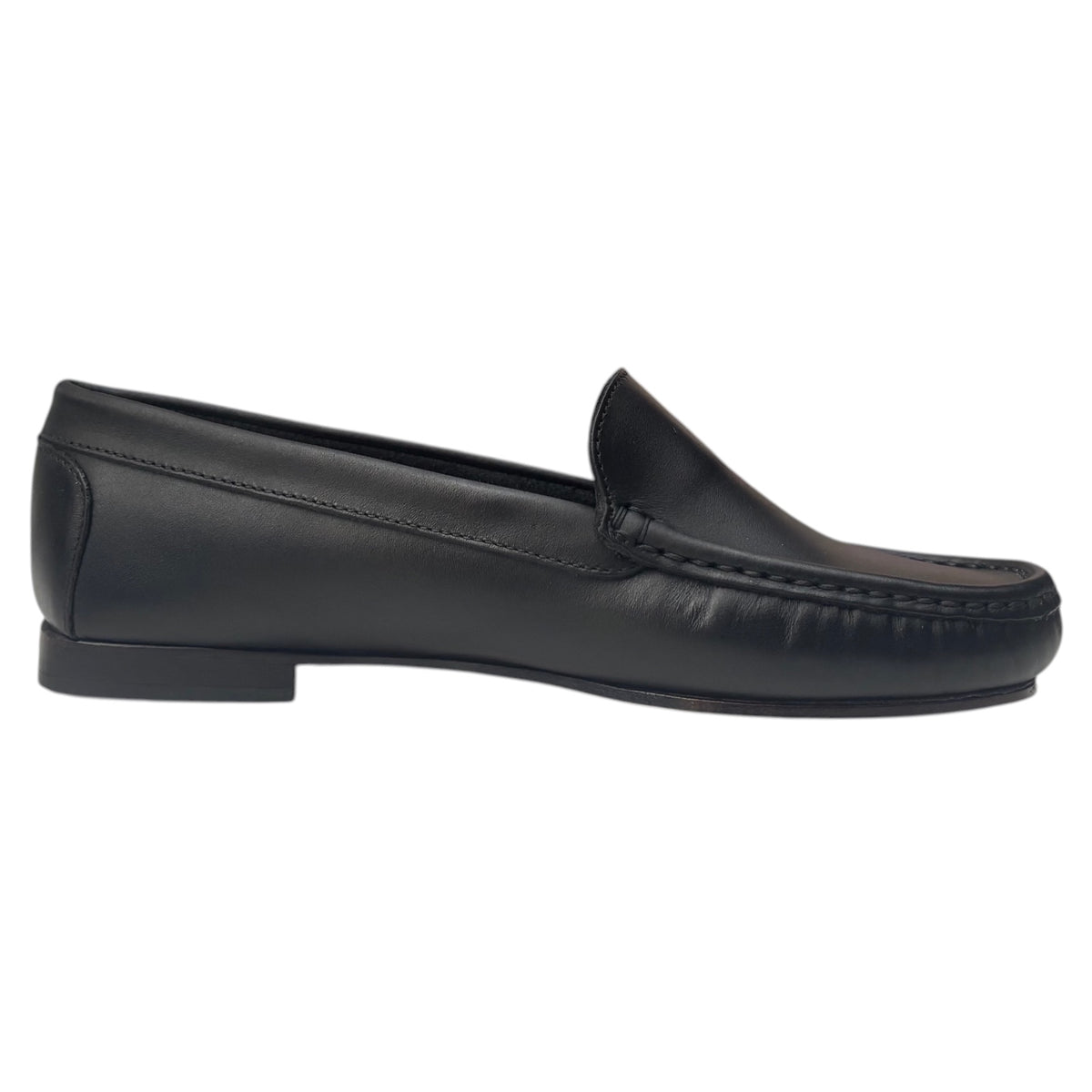 Bertone 320 — Mocassino Donna in Pelle di Vitello Nero