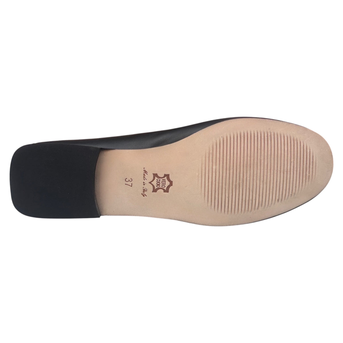 Bertone 320 — Mocassino Donna in Pelle di Vitello Nero