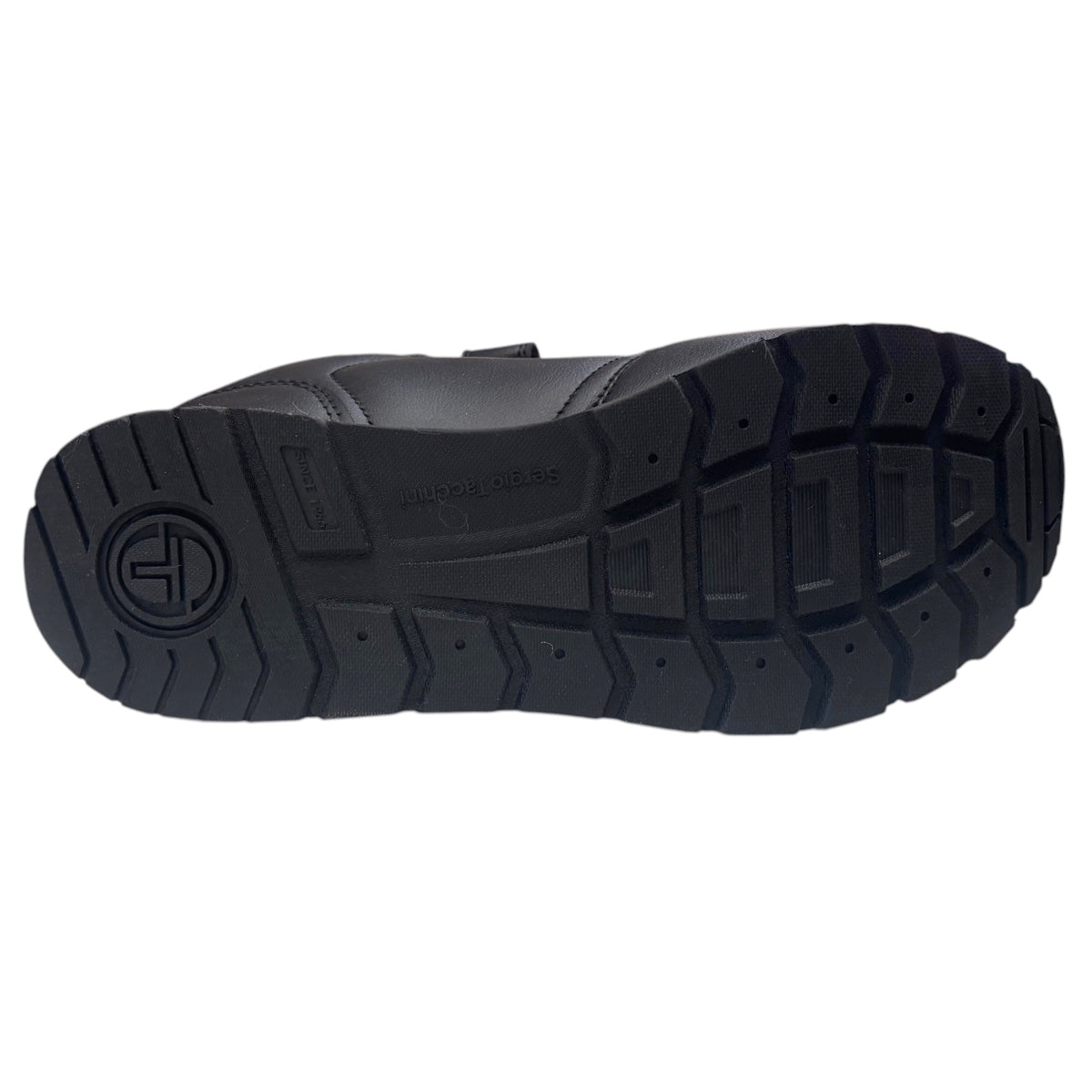 Sergio Tacchini Mile Velcro LTX — Sneakers Uomo Nere a Strappo