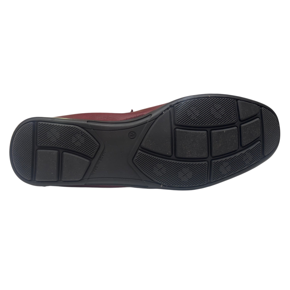 Air Force 81121 — Mocassino Uomo in Pelle Nappa Bordeaux