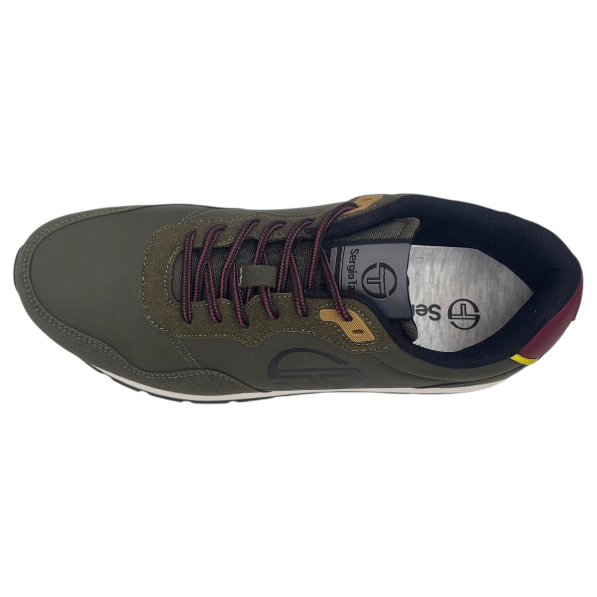 Sergio Tacchini Raider Mix — Sneakers Uomo Verde Militare